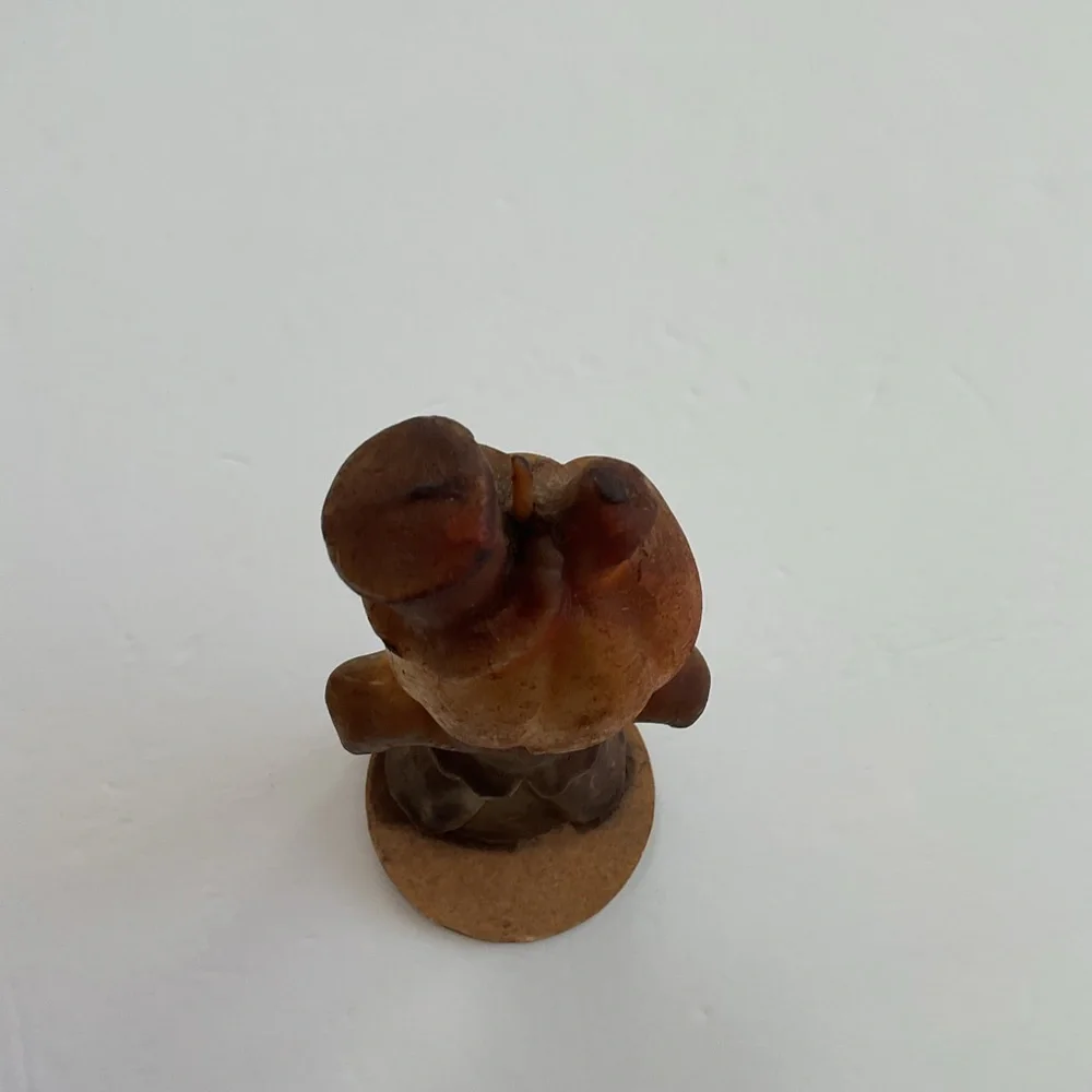 Vintage Gurley Scarecrow Pumpkin Candle